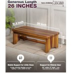 踏脚凳厂家-特宽26英寸重型