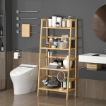 书架厂家-竹梯独立书柜