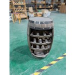 储物柜厂家-橡胶木翻盖防尘