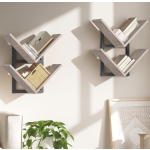 角落架厂家-2件装4层书架