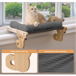 窗台卧铺厂家-2合1猫吊床带垫