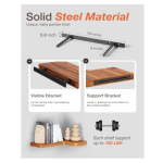 悬挂架厂家-2层木质树形设计