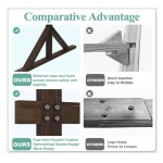 婚礼拱门厂家-7.2英尺木质凉亭背景