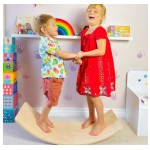 晃动板厂家-曲线摇板瑜伽用