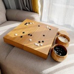 围棋套装厂家-19x19木质折叠棋盘