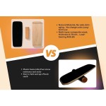 冲浪平衡板厂家-木质晃动板训练器