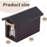 宠物骨灰盒厂家-木质记忆盒带相框