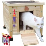 户外猫屋厂家-防风雨兔舍