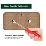 桑拿温度计厂家-2合1华氏摄氏度湿度计