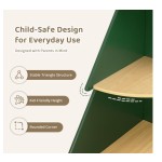 角落书架厂家-树形设计带储物