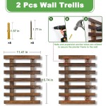 壁挂花盆厂家-木质悬挂植物架