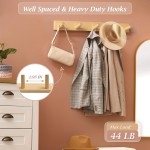 衣帽架厂家-2件装壁挂5钩