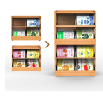 珠宝柜厂家-全身镜可上锁