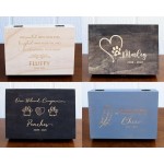 记忆盒厂家-木质纪念品雕刻盖