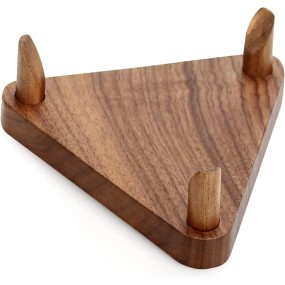 Ball Display Stand Supplier - 4 Pack Wooden Sports Memorabilia