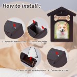 宠物骨灰盒厂家-木质记忆盒带相框