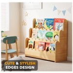 书架厂家-3层扇形蒙特梭利