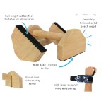 平行杠厂家-木质站立俯卧撑杠