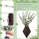 壁挂花盆厂家-绿植架农舍风格装饰