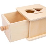 蒙特梭利盒厂家-物体恒存硬币盒