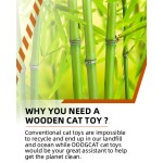 猫抓板厂家-竹掌带球轨