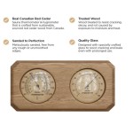 桑拿温度计厂家-2合1华氏摄氏度湿度计