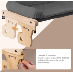 窗台卧铺厂家-2合1猫吊床带垫