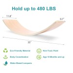 晃动板厂家-曲线摇板瑜伽用