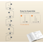 墙架厂家-2层木质树形书架