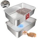 猫砂盆厂家-耐用防锈封闭设计