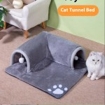 宠物隧道床厂家-环保北极绒U形