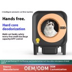 智能猫厕所厂家-可定制65L豆腐砂自动