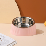 宠物餐碗厂家-食品级不锈钢防溢出