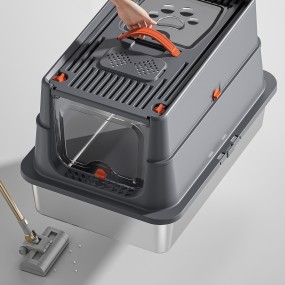 Cat Toilet Factory - 2025 Upgraded Enclosed Anti Odor Mold Proof