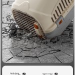 宠物携带箱厂家-PP塑料天窗背包户外