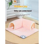 宠物隧道床厂家-环保北极绒U形