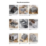 猫砂盆厂家-OEM优质高顶全封闭