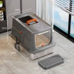 猫砂盆厂家-OEM优质20L内部空间封闭