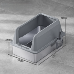 猫砂盘厂家-双层不锈钢20L容量