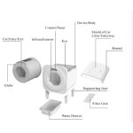 自清洁猫砂盆厂家-70L大号低噪音App WiFi