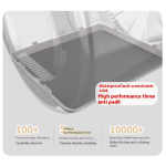 智能猫砂盆厂家-70L红外安全传感器多猫