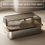 猫砂盘厂家-20L不锈钢防溅