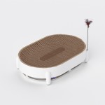 猫抓板厂家-多功能纸板椭圆形耐用