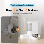 宠物定时喂食器厂家-智能食物饮水机猫狗用