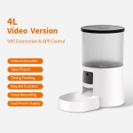 智能宠物喂食器供应商-不锈钢可拆卸3L自动