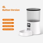 智能宠物喂食器供应商-不锈钢可拆卸3L自动