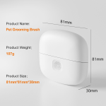 宠物美容梳生产商-定制二合一开结按摩