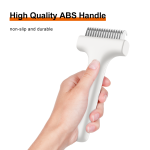 宠物除毛梳厂家-双用金属钢针套装