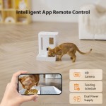 宠物喂食器饮水机生产商-二合一自动智能套装