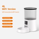 智能宠物喂食器供应商-不锈钢可拆卸3L自动